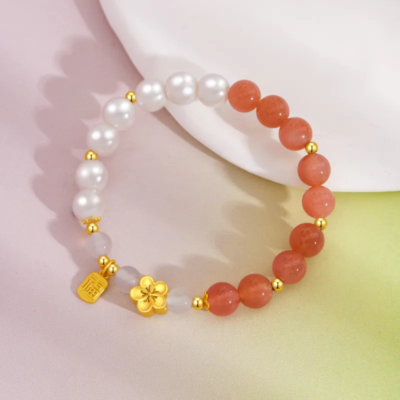 Lao Feng Xiang S999 Fine Silver Bracelets Women's-4