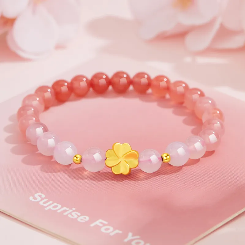 Lao Feng Xiang S990 Sterling Silver Bracelets Women's-6