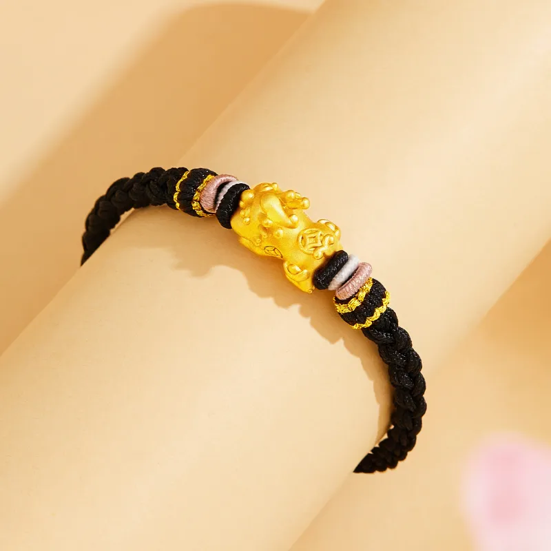 Lao Feng Xiang S990 Silver Bracelets Unisex-9