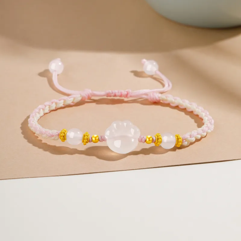 Lao Feng Xiang Chalcedony Bracelets Unisex-11