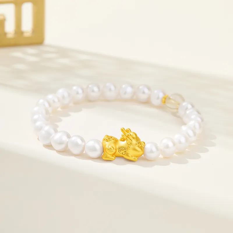 Lao Feng Xiang S925 Silver Bracelets Women's-2
