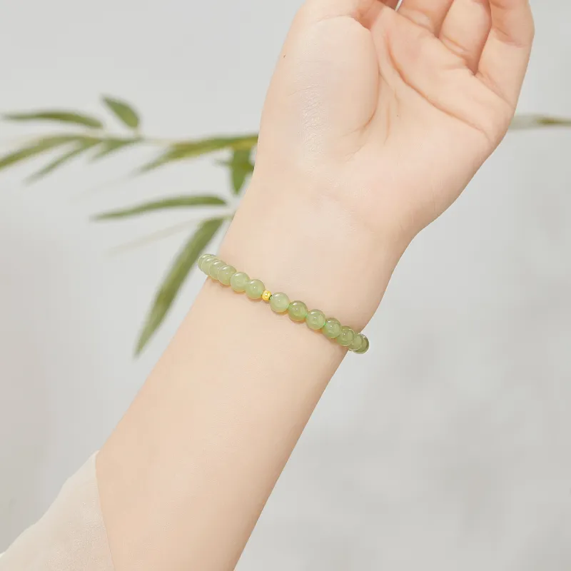 Lao Feng Xiang Natural Chalcedony Bracelets Women's-4
