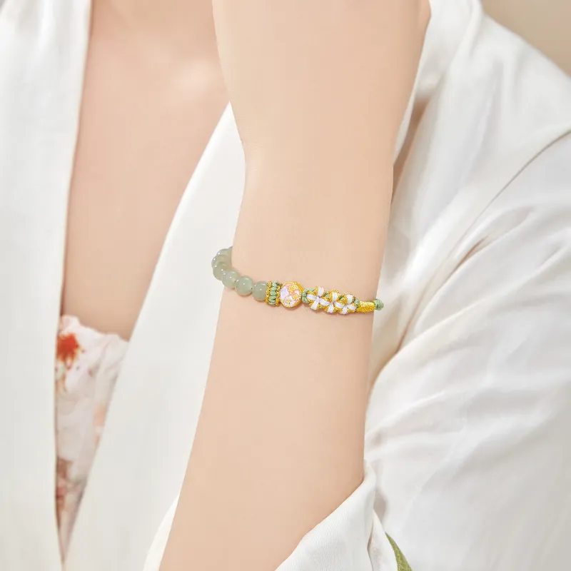 Lao Feng Xiang Chalcedony Bracelets Unisex-3
