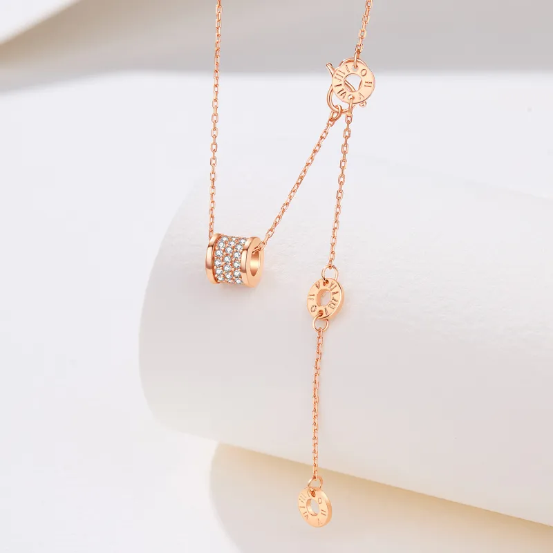 Lao Feng Xiang S999 Fine Silver Necklaces Women's-13