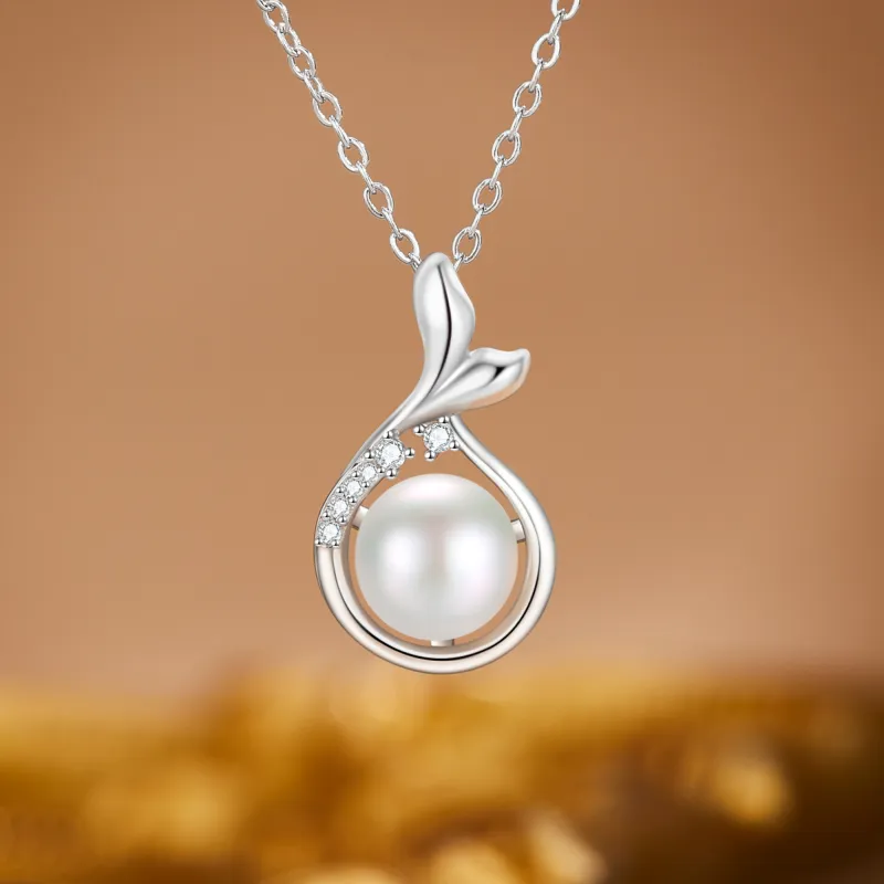 Lao Feng Xiang Pearl Necklaces Women's-3