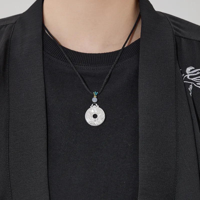 Lao Feng Xiang 999 Fine Silver Necklaces Unisex-5