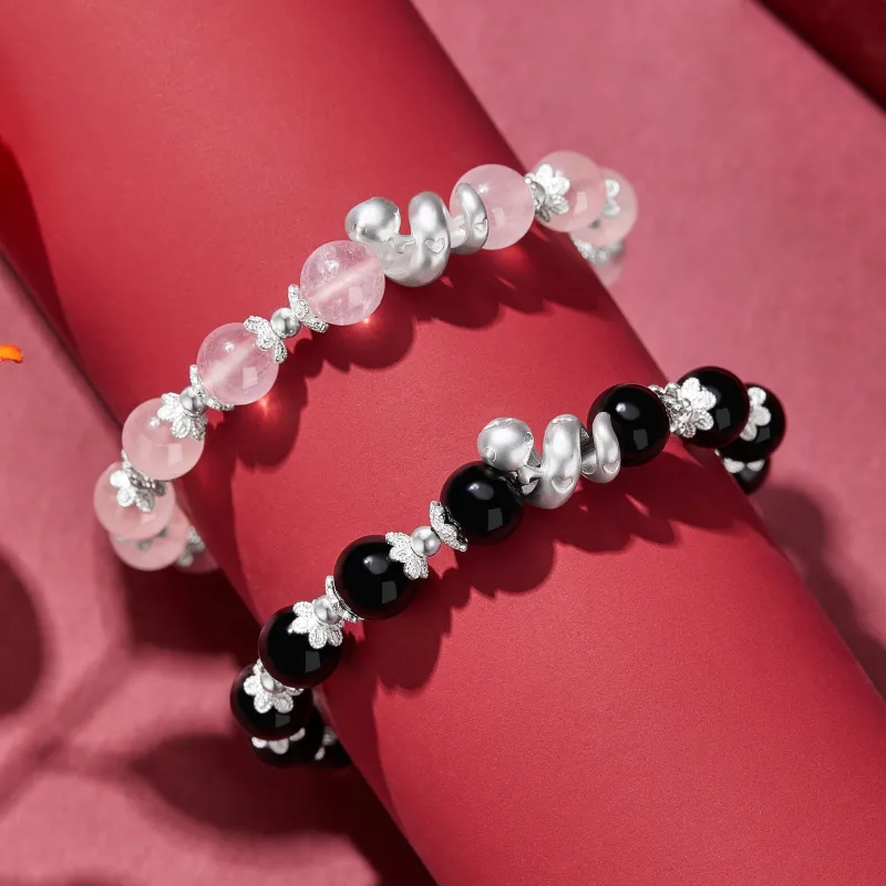 Lao Feng Xiang Crystal Bracelets Unisex-3