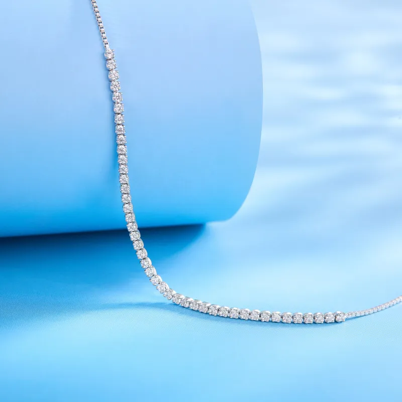 Lao Feng Xiang S925 Silver Anklets Women's-2