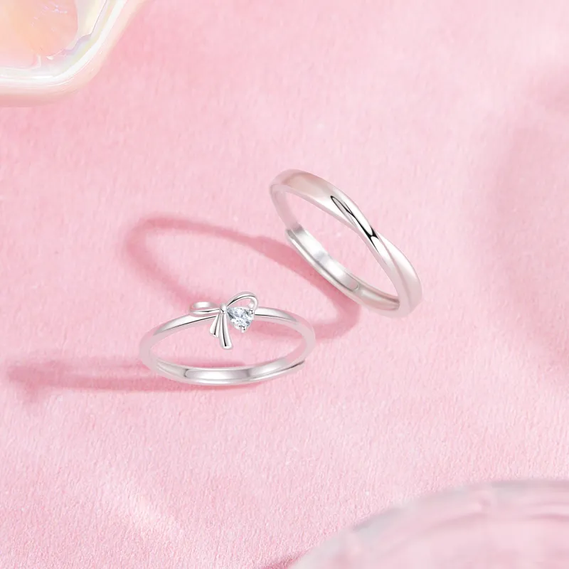 Lao Feng Xiang S999 Fine Silver Rings Unisex-6