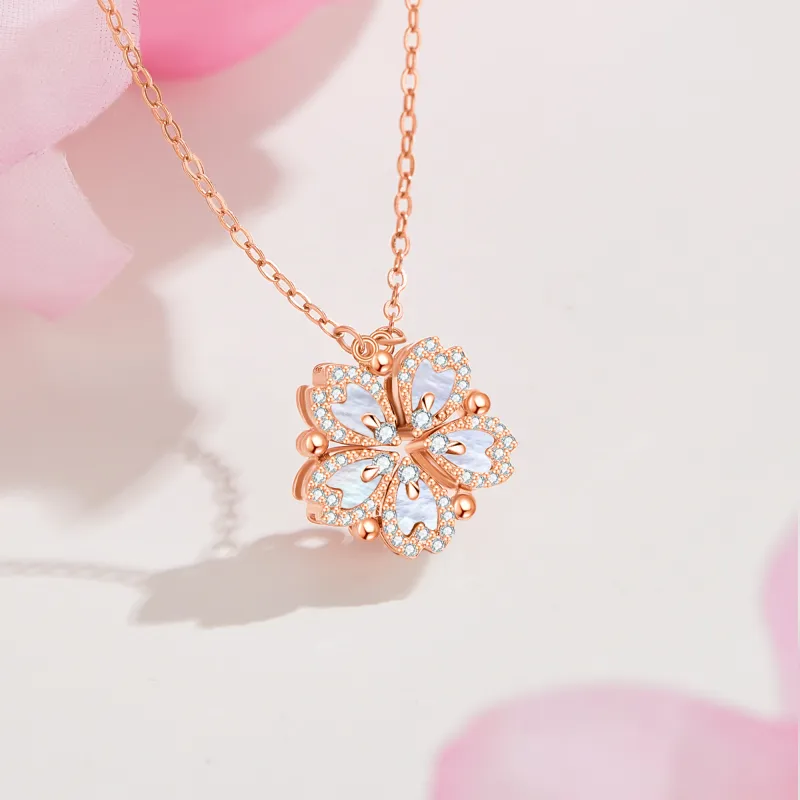Lao Feng Xiang S925 Silver Necklaces Women's-8