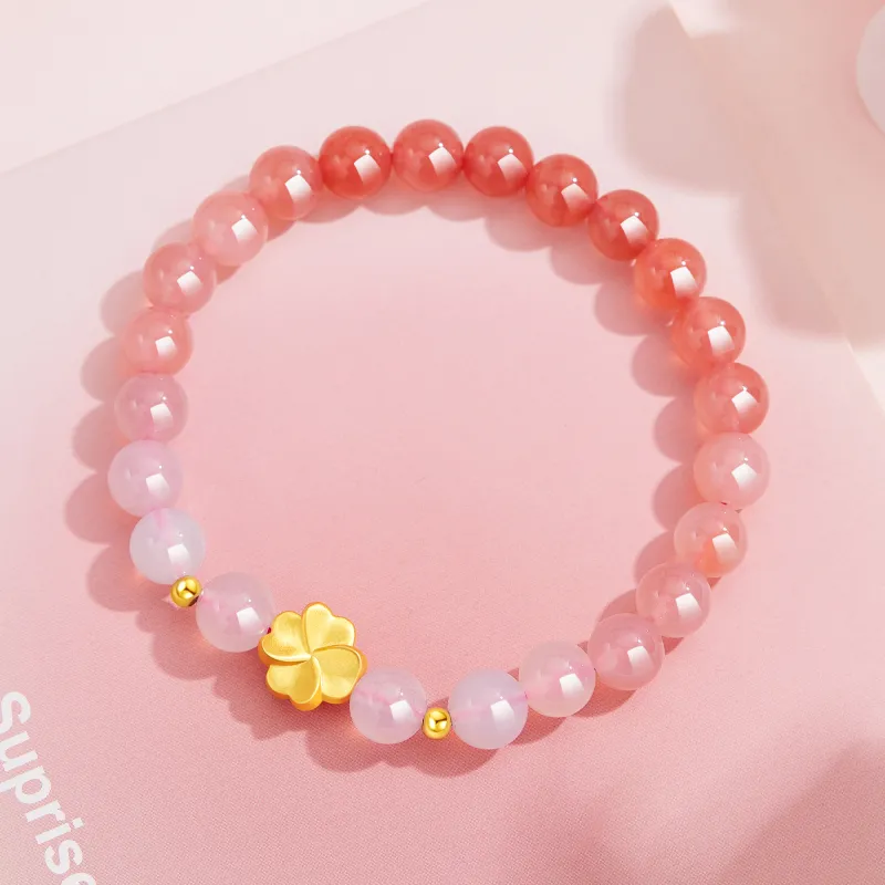 Lao Feng Xiang S990 Sterling Silver Bracelets Women's-2