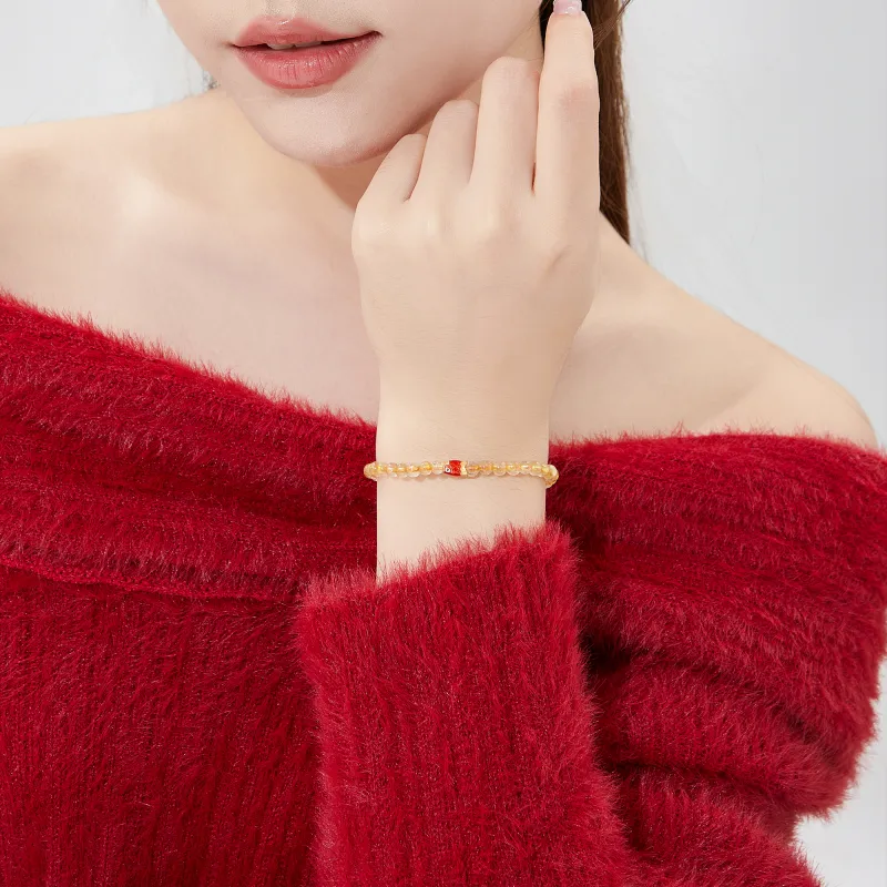 Lao Feng Xiang S925 Silver Bracelets Women's-4