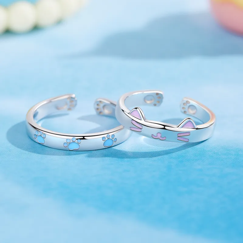 Lao Feng Xiang S925 Silver Rings Unisex-5