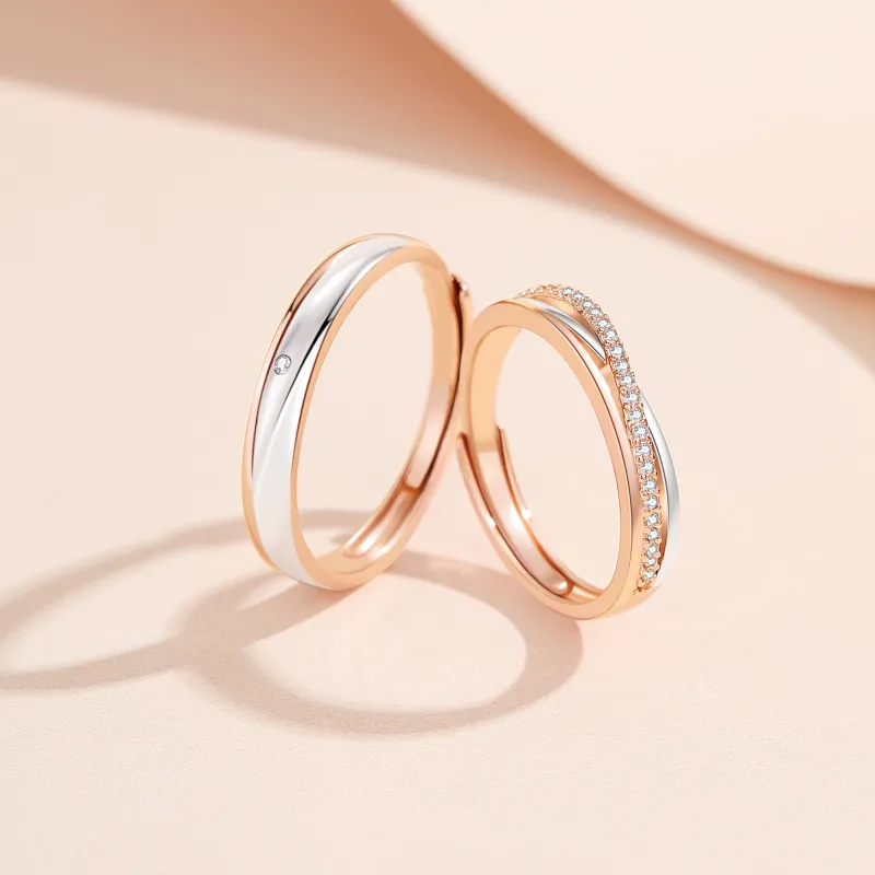 Lao Feng Xiang S925 Silver Rings Unisex-2