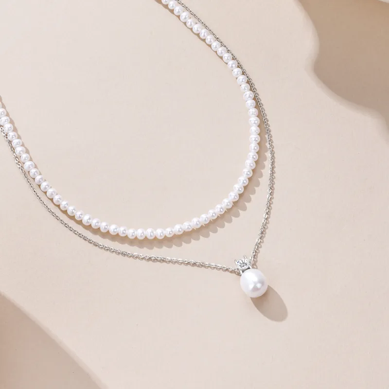 Lao Feng Xiang S925 Silver Necklaces Women's-5
