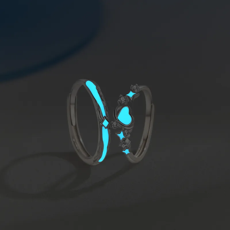Lao Feng Xiang S925 Sterling Silver Rings Unisex-1