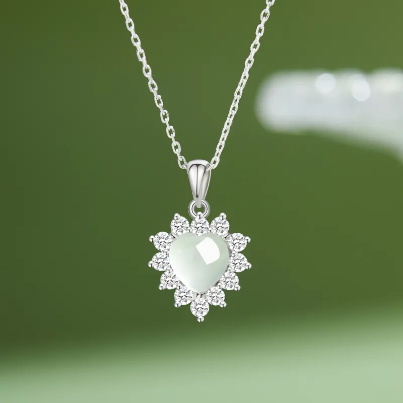 Lao Feng Xiang Chalcedony Necklaces Women's-4