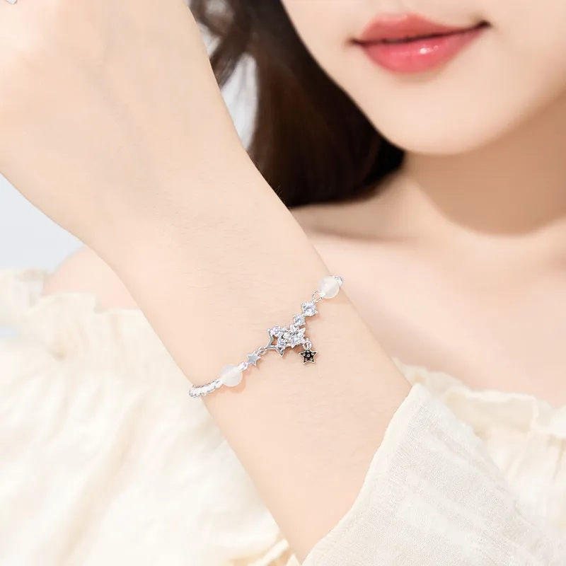 Lao Feng Xiang Natural Chalcedony Bracelets Unisex-1
