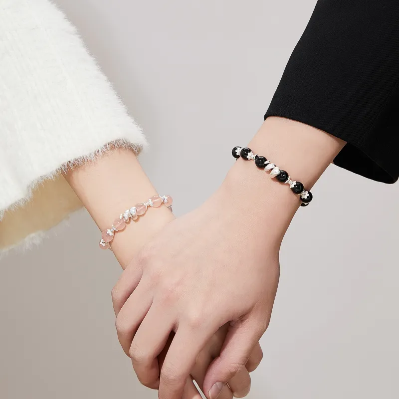 Lao Feng Xiang Crystal Bracelets Unisex-2