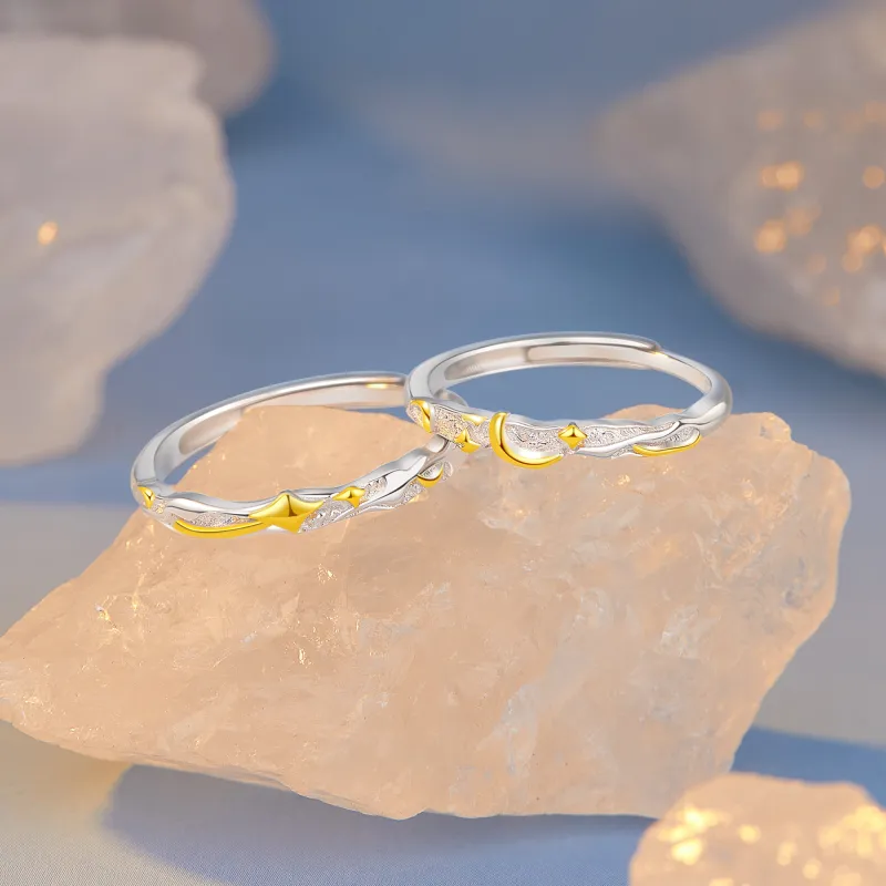 Lao Feng Xiang 925 Sterling Silver Rings Unisex-2
