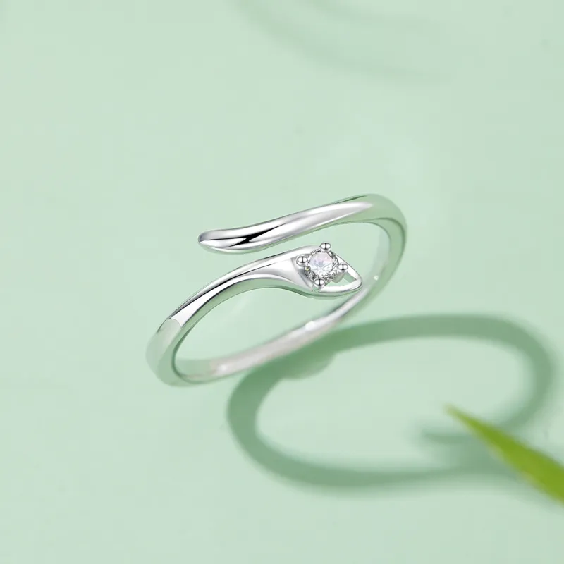 Lao Feng Xiang S925 Silver Rings Women's-7