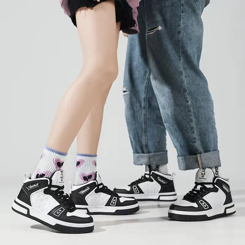 Violentbear Coverage Thermal Slip Resistant Waterproof Abrasion Resistant High Top Skateboard Shoes Unisex-7