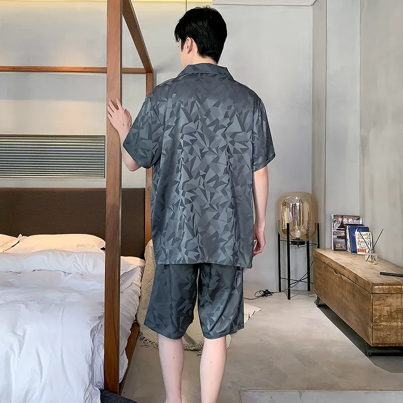 WOLFSFUL Pajama Set Men's Carbon Gray-1