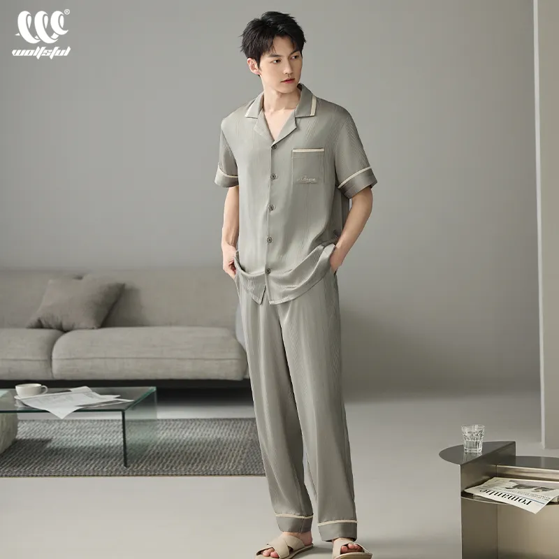 WOLFSFUL Men Pajama Sets-5