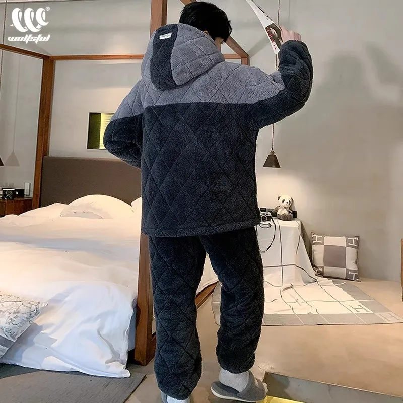 WOLFSFUL Men Pajama Sets-1