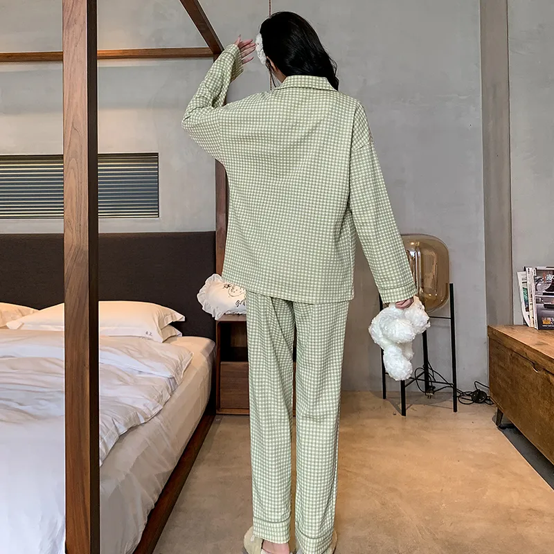 WOLFSFUL Pajama Set Women's Sprout Green-1