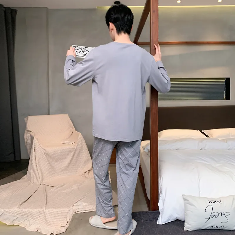 WOLFSFUL Men Pajama Sets-1
