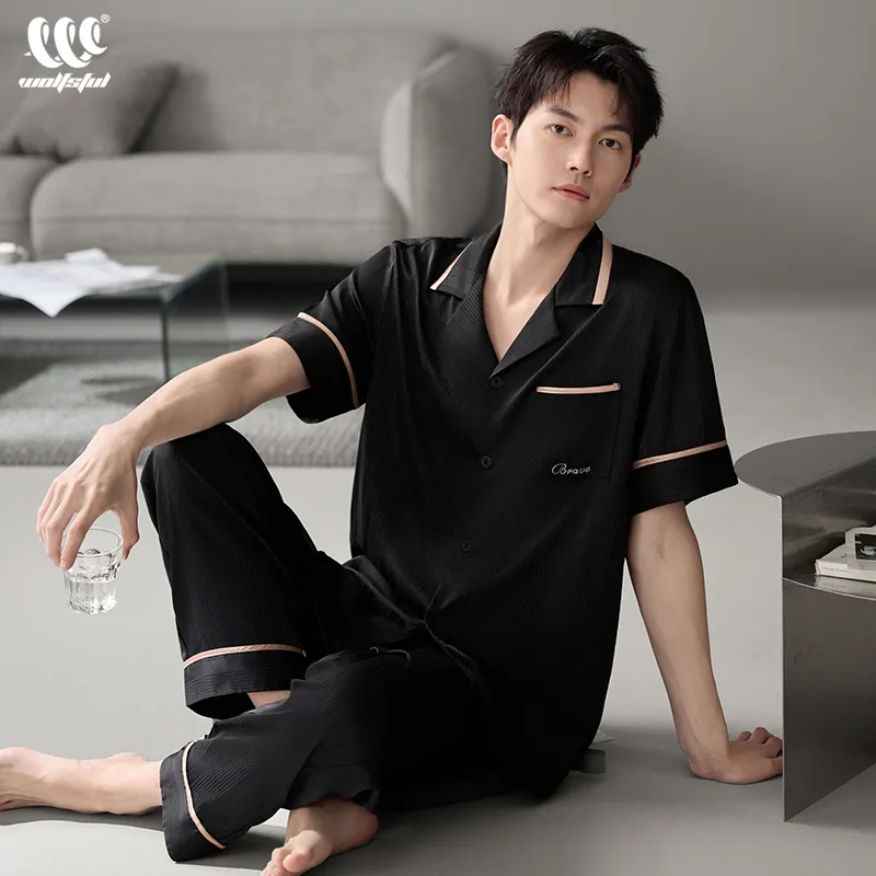 WOLFSFUL Men Pajama Sets-3