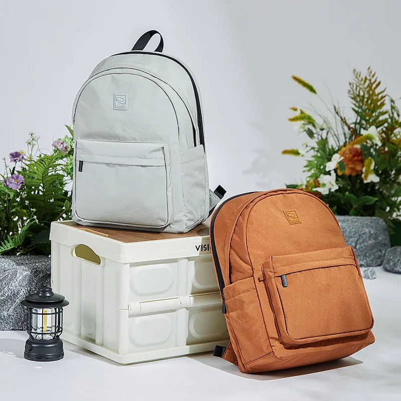 Hanke Nylon Backpack Medium Size Unisex Multicolor-18