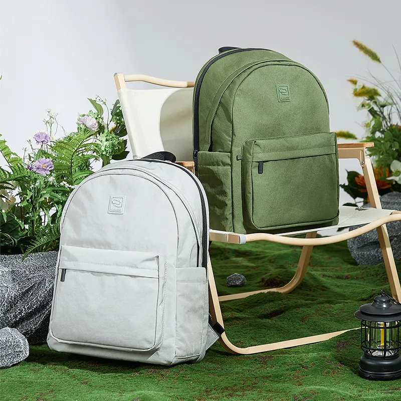 Hanke Nylon Backpack Medium Size Unisex Multicolor-9