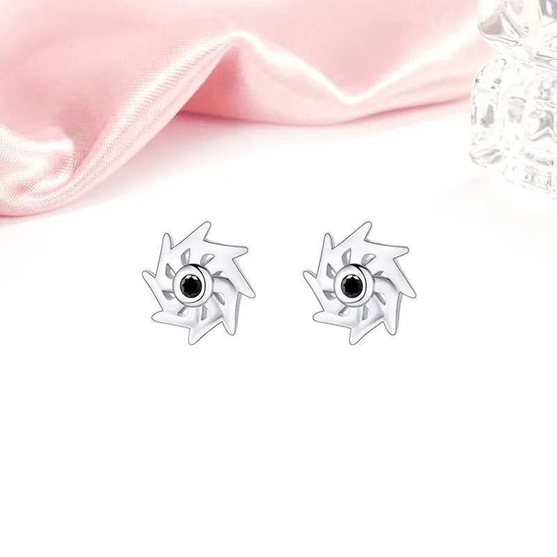 MIDNIGHT MOMENT Alloy Stud Earrings Women's-2