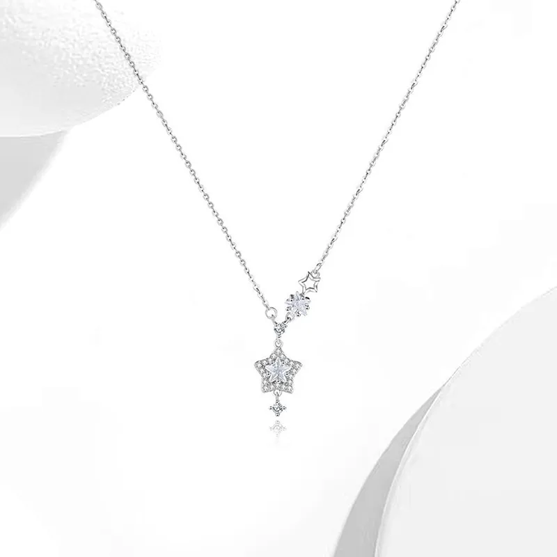 MIDNIGHT MOMENT Alloy Necklaces Women's-5