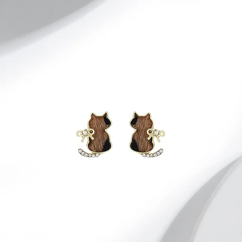 MIDNIGHT MOMENT Alloy Stud Earrings Women's-2