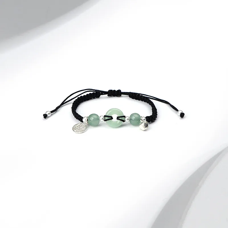 MIDNIGHT MOMENT Colored Glaze Rope Bracelets Unisex-1