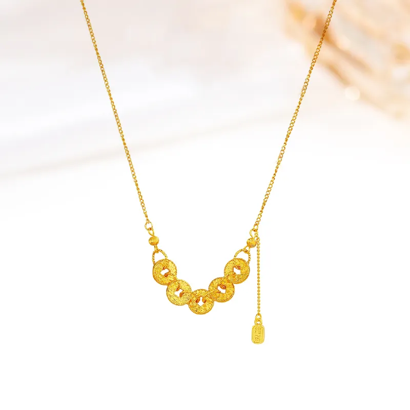 MIDNIGHT MOMENT Alloy Necklaces Women's-6