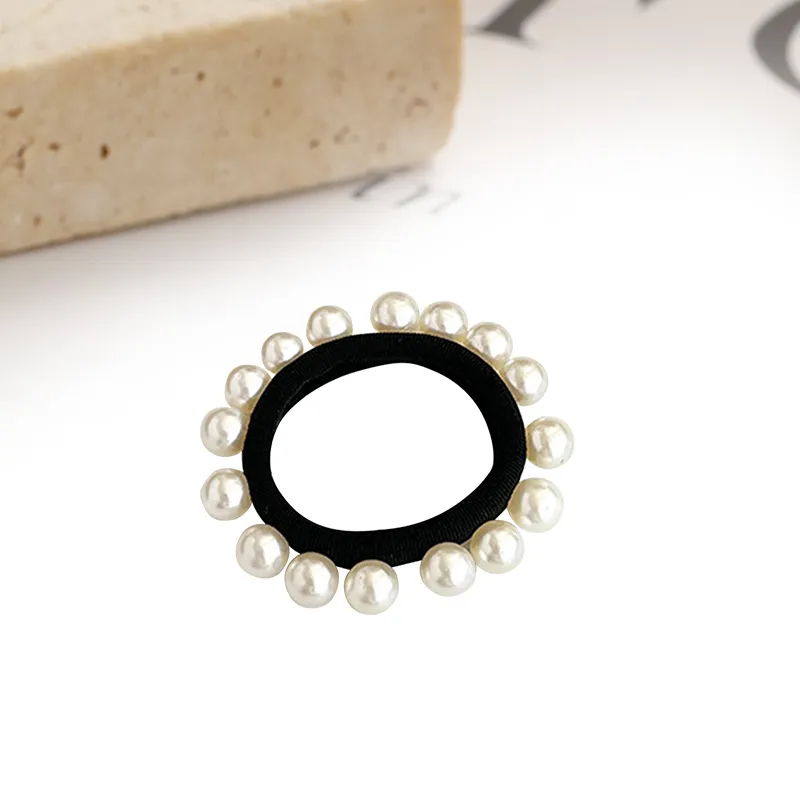 MIDNIGHT MOMENT Fabric Hair Tie Women's-8