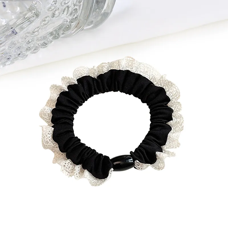 MIDNIGHT MOMENT Fabric Hair Tie Women's-2