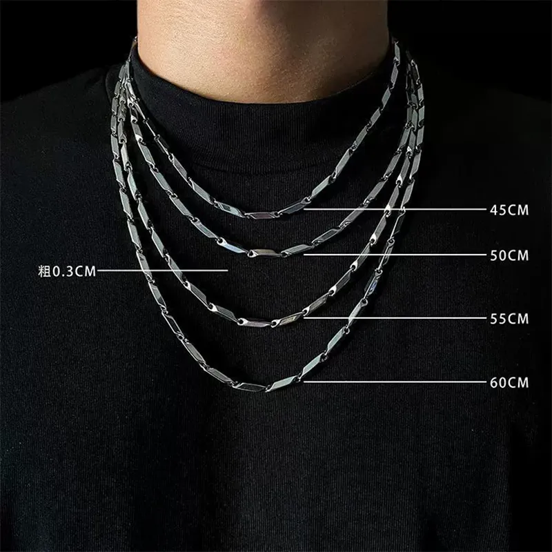 MIDNIGHT MOMENT Alloy Necklaces Unisex-2