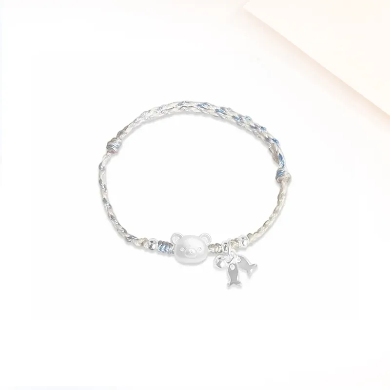MIDNIGHT MOMENT Alloy Rope Bracelets Unisex-4