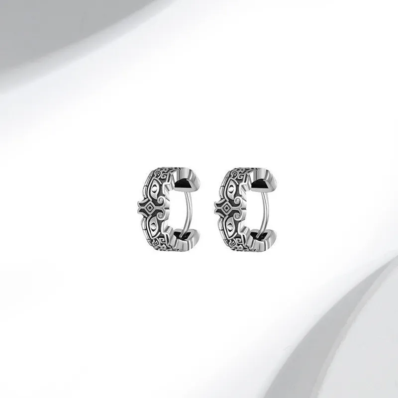 MIDNIGHT MOMENT Alloy Earrings Unisex-3