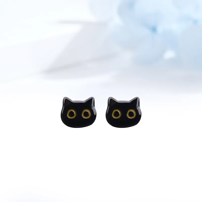 MIDNIGHT MOMENT Alloy Stud Earrings Women's-2