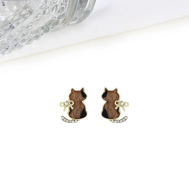 MIDNIGHT MOMENT Alloy Stud Earrings Women's-1