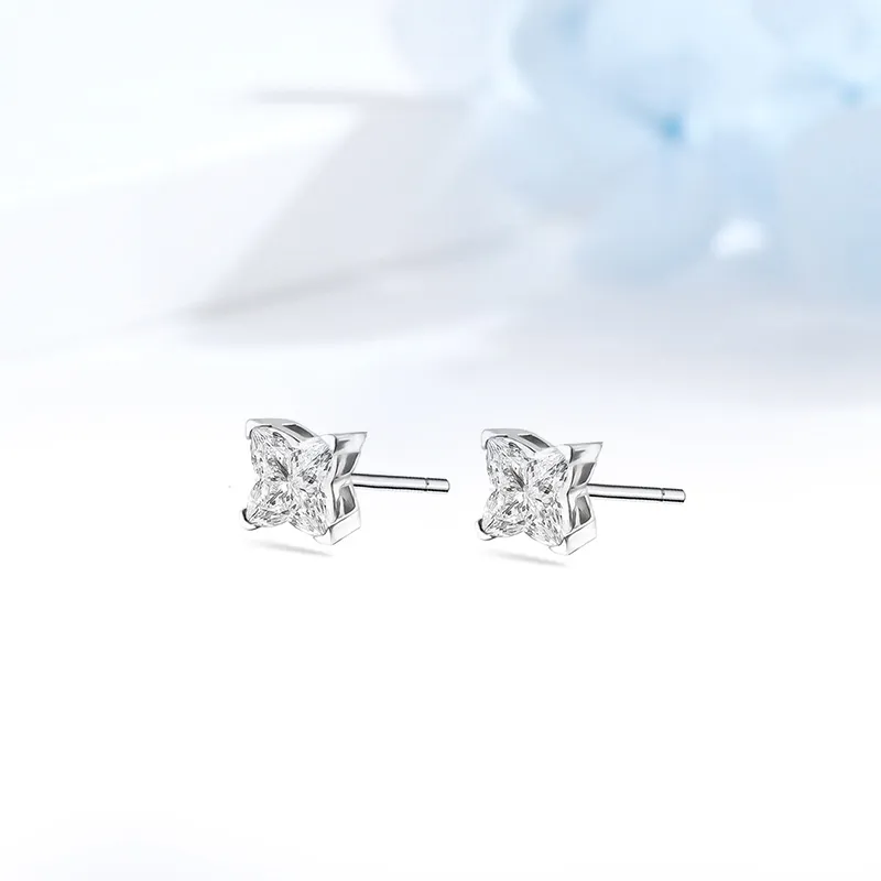 MIDNIGHT MOMENT 999 Fine Silver Stud Earrings Unisex-4