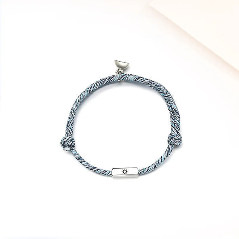 MIDNIGHT MOMENT Alloy Rope Bracelets Unisex-1