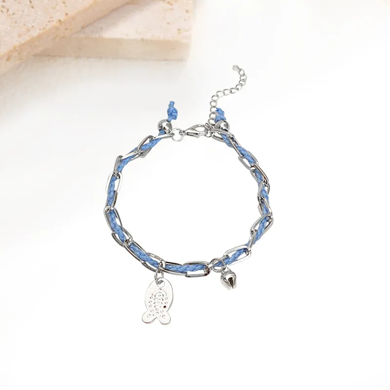 MIDNIGHT MOMENT Alloy Rope Bracelets Unisex-4