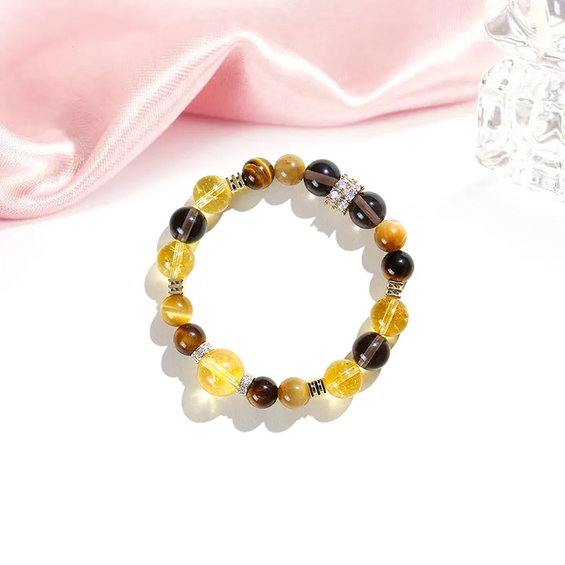 MIDNIGHT MOMENT Tiger's Eye Stone Bracelets Women's-1
